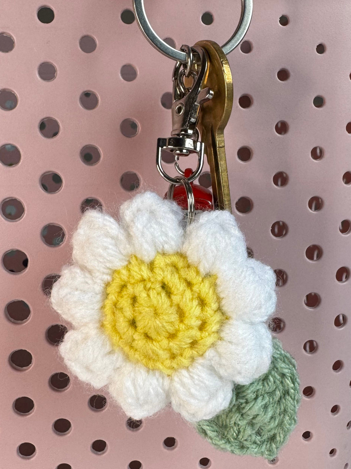 Crochet Keyring - Daisy